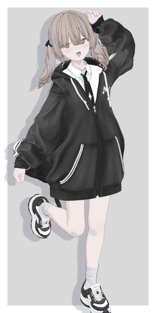 Curl_TwinHair【Lapwing対応髪型】