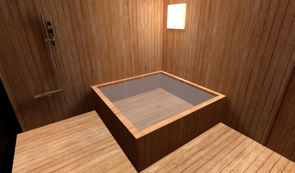 Wood Bathroom