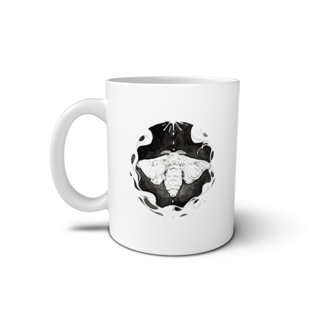 蚕蛾さんの繭ごもり マグ