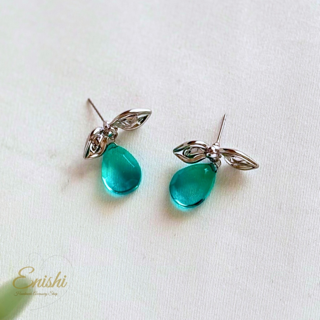 清翠(せいすい) — 篭手切江イメージピアス