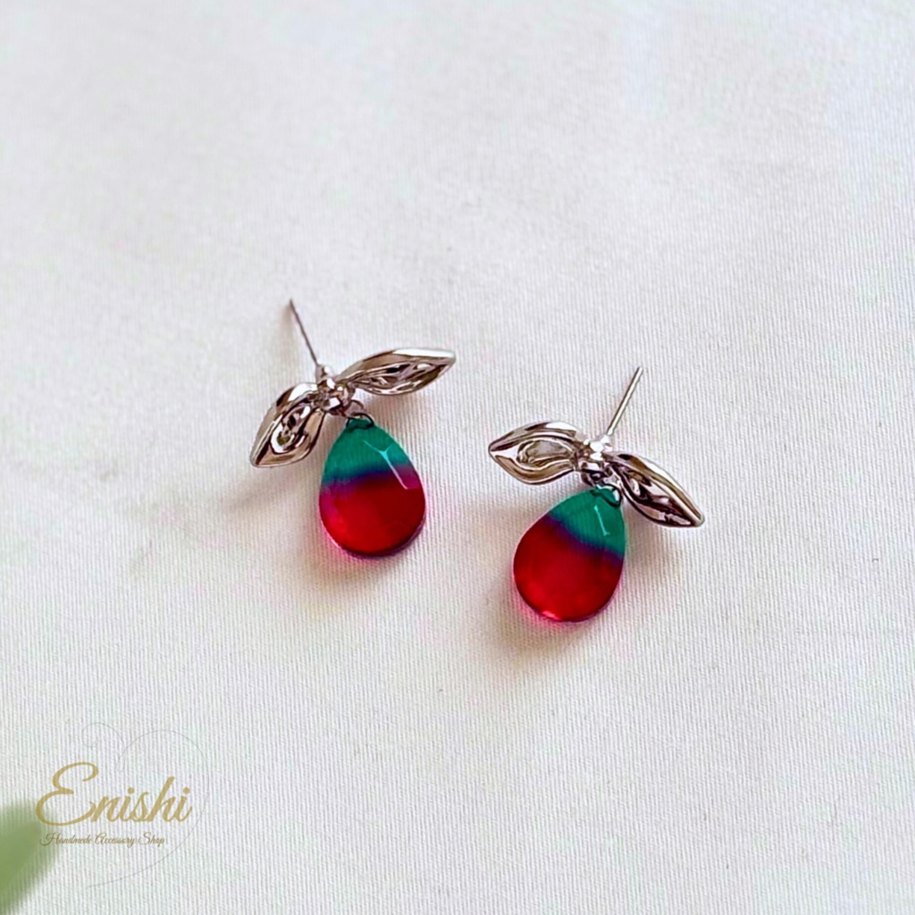 緋翠(ひすい) — 豊前江イメージピアス