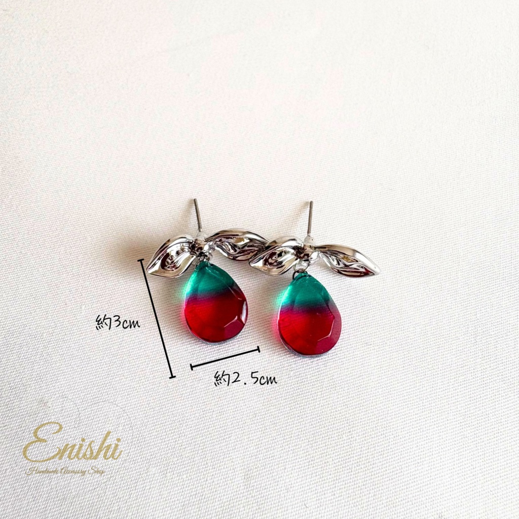 緋翠(ひすい) — 豊前江イメージピアス