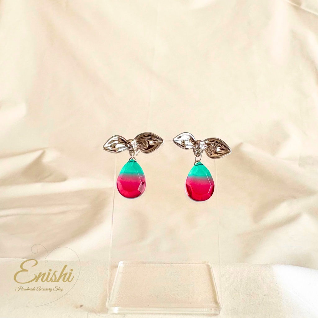 緋翠(ひすい) — 豊前江イメージピアス