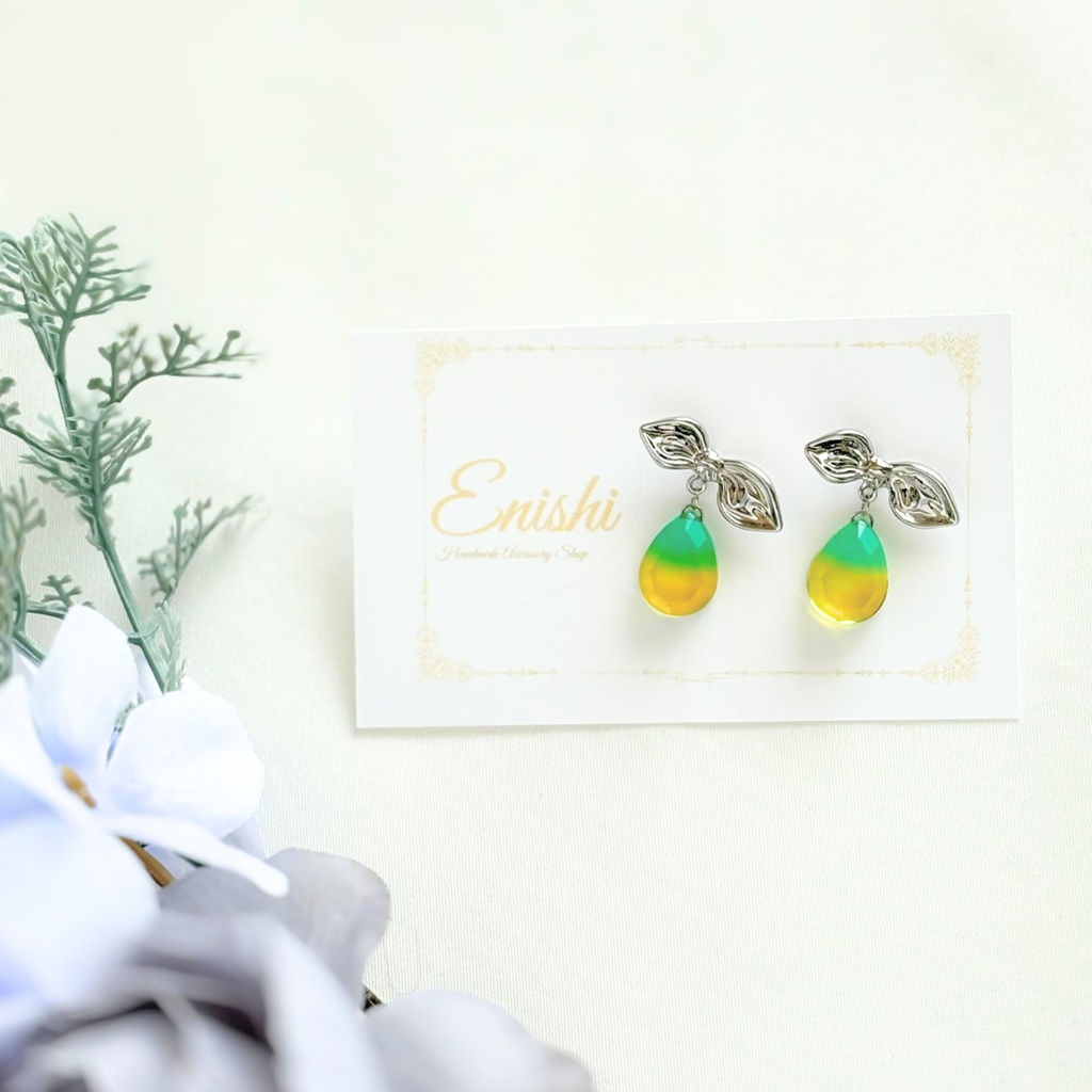 翠黄(すいおう) — 桑名江イメージピアス