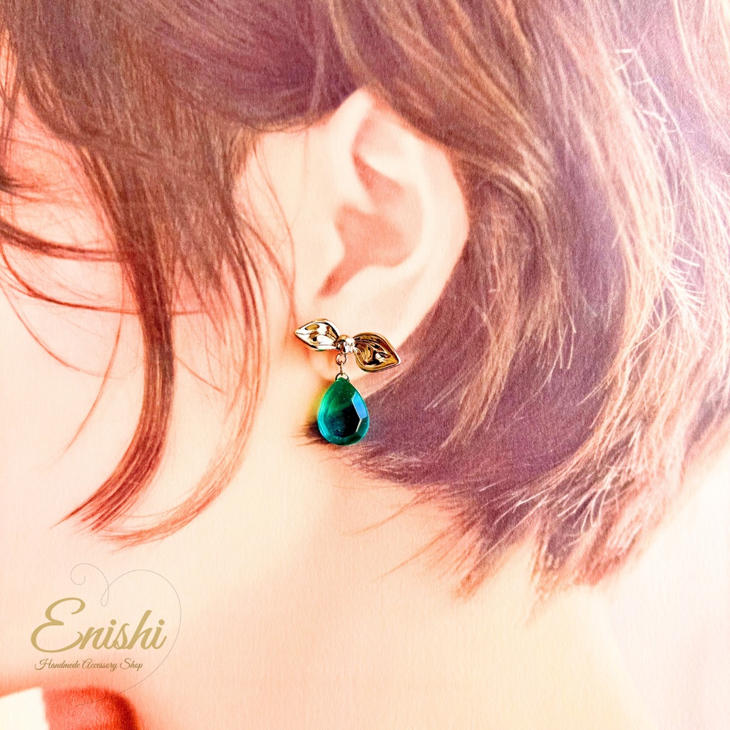 蒼翠(そうすい) — 松井江イメージピアス