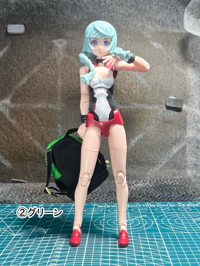 ファスナーリュックサック