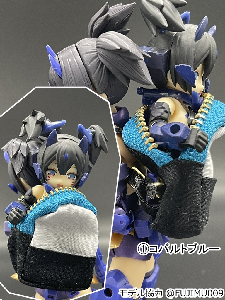 ファスナーリュックサック