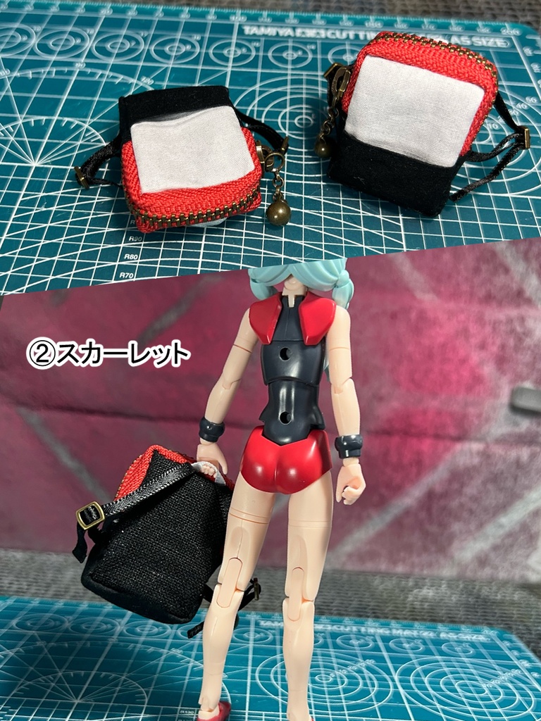 スクエアリュックサック