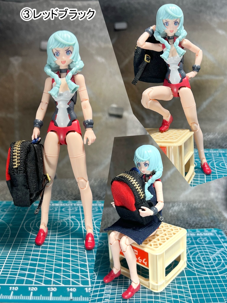 スクエアリュックサック