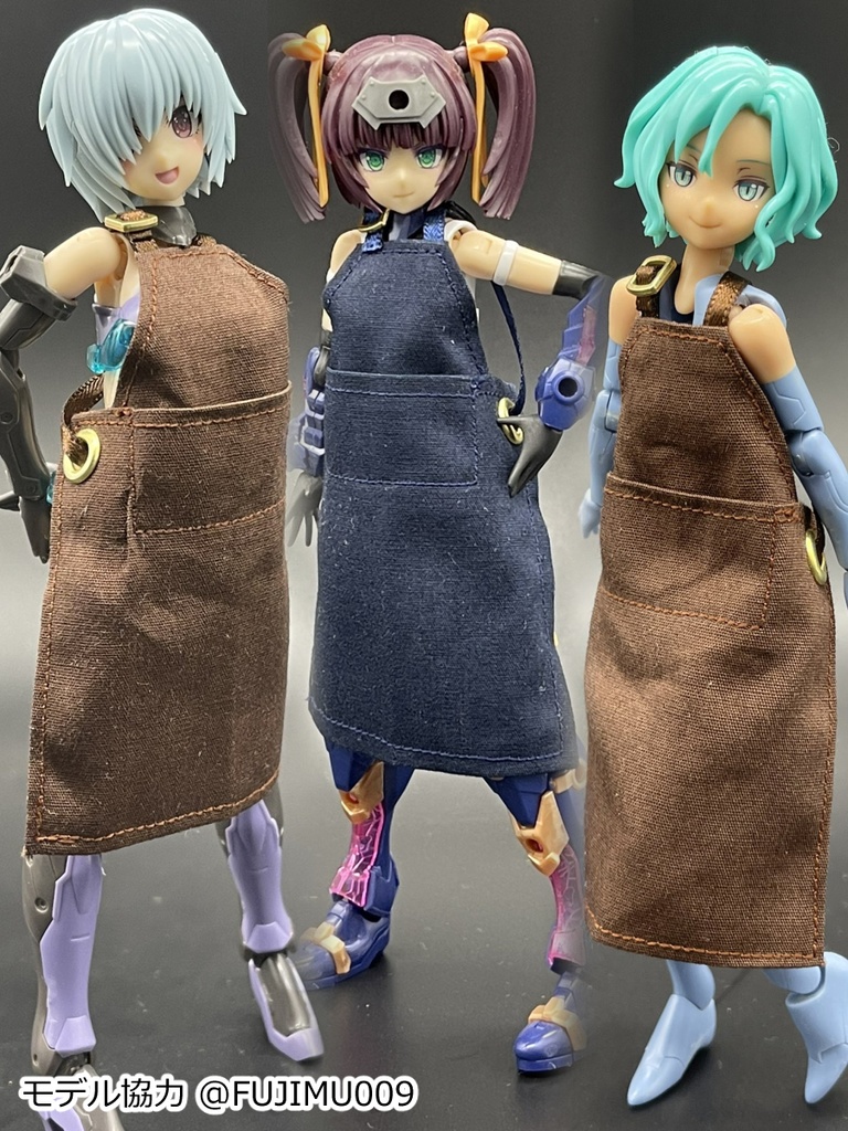 ロングエプロン