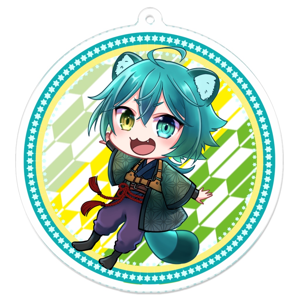 いろひとくんアクリルキーホルダー