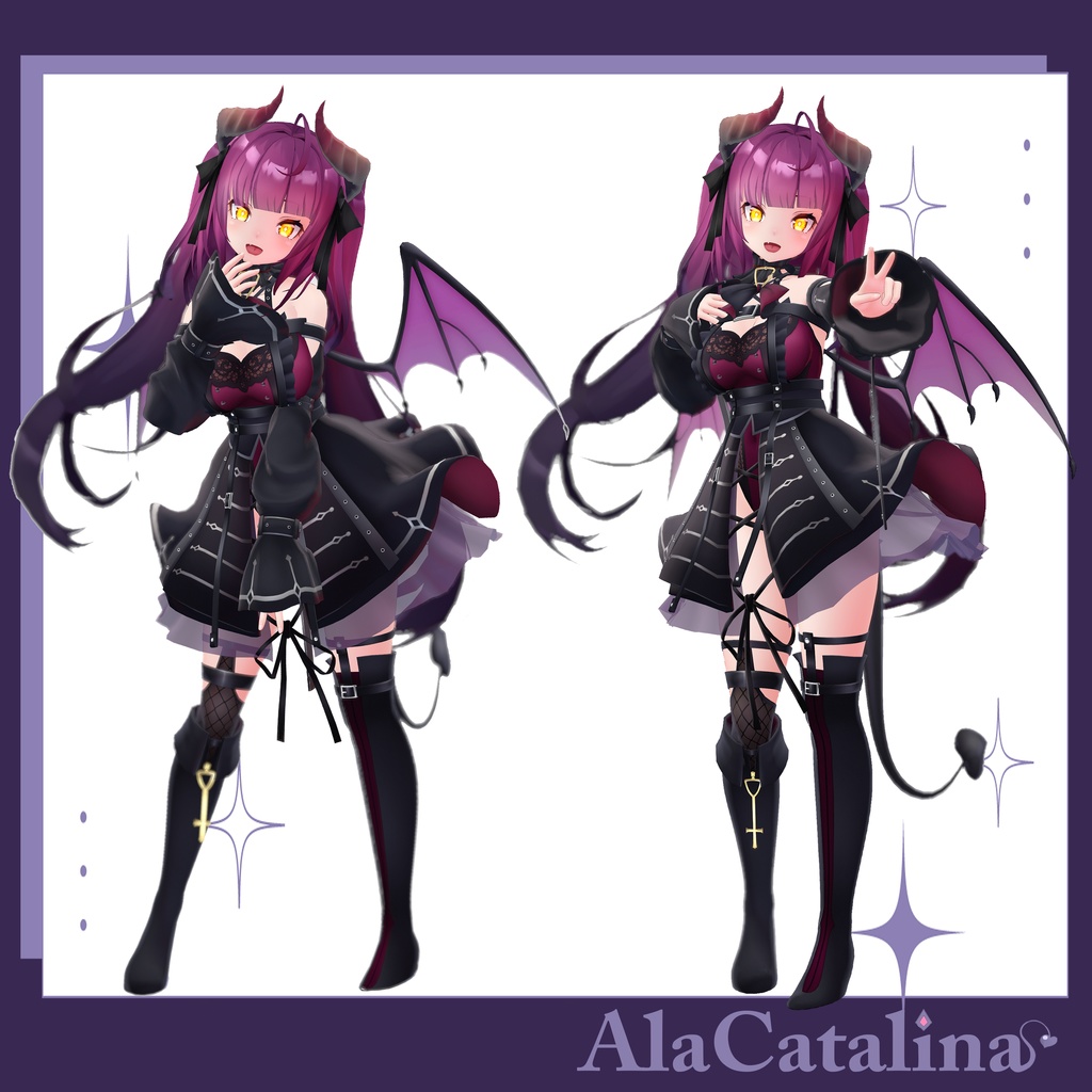 オリジナル3Dモデル Ala Catalina アラ カタリーナ ver2.0アップデート