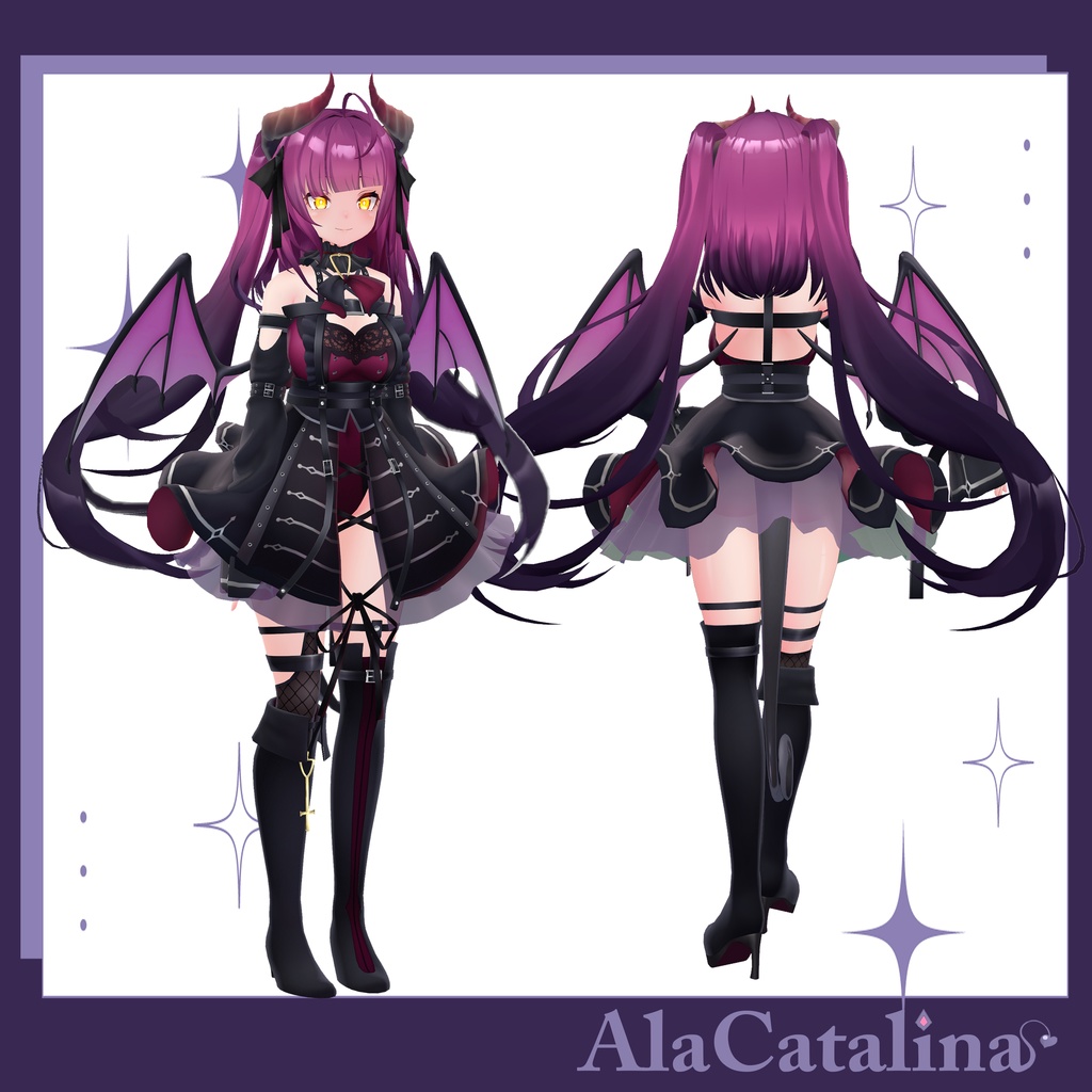 オリジナル3Dモデル　Ala Catalina アラ カタリーナ