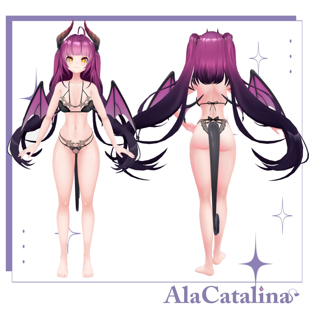 オリジナル3Dモデル Ala Catalina アラ カタリーナ ver2.0アップデート