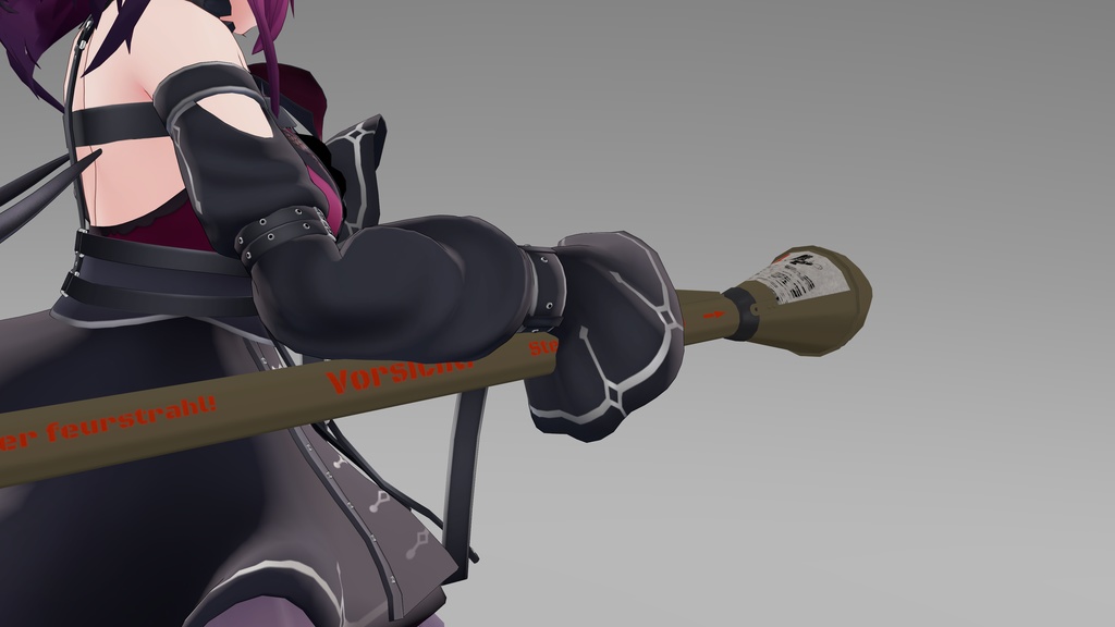 Panzerfaust100 Catalina(パンツァーファウスト) VRchat use Weapon