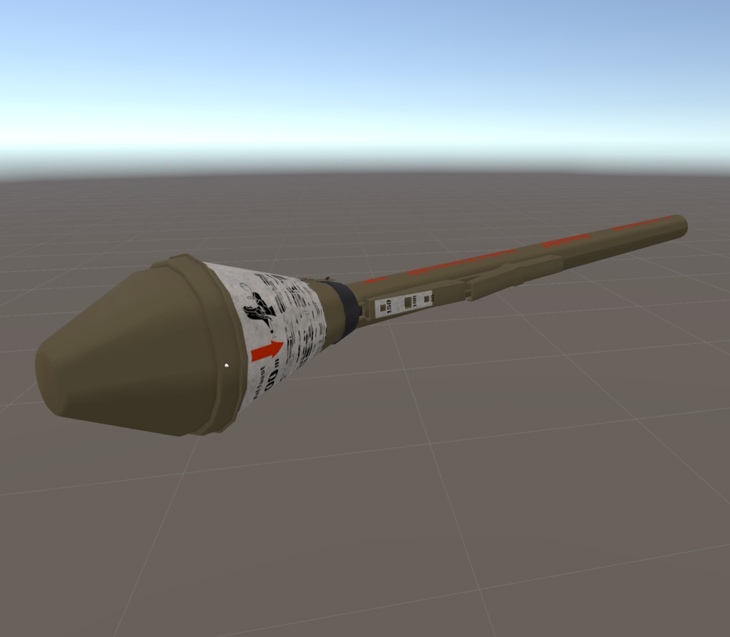 Panzerfaust100 Catalina（パンツァーファウスト） VRchat use Weapon