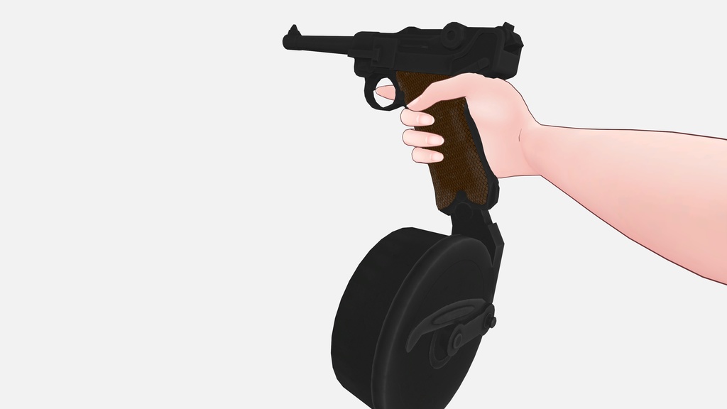 Luger P08  Langelauf. H.Göring.version VRchat use Weapon