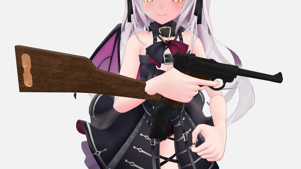 Luger P08  Langelauf. H.Göring.version VRchat use Weapon