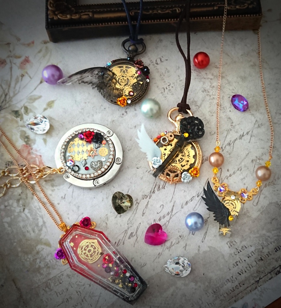 オリジナル箔押しシート【歯車と魔法陣】