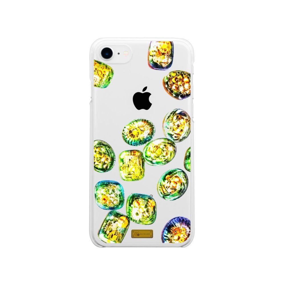 SE&X追加!受注生産「歯車キャンディドロップ」iPhone各種クリアスマートフォンケース