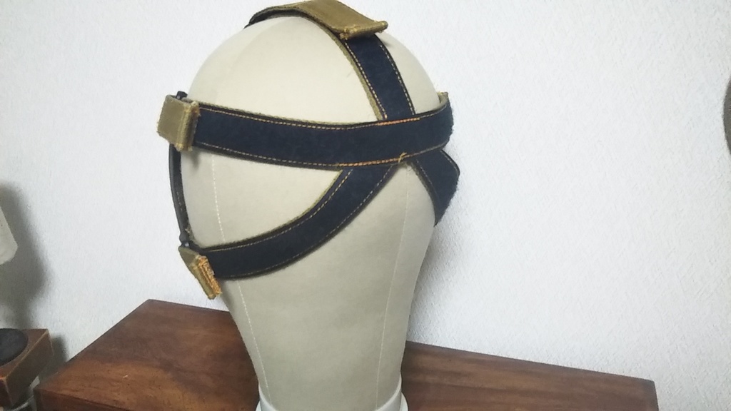 レザーガスマスク・チョコレートブラウンS〜M(非サバゲー用)