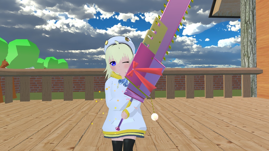 【3Dモデル】本気狩ルチェーンソーVer2.0【VRChat想定】
