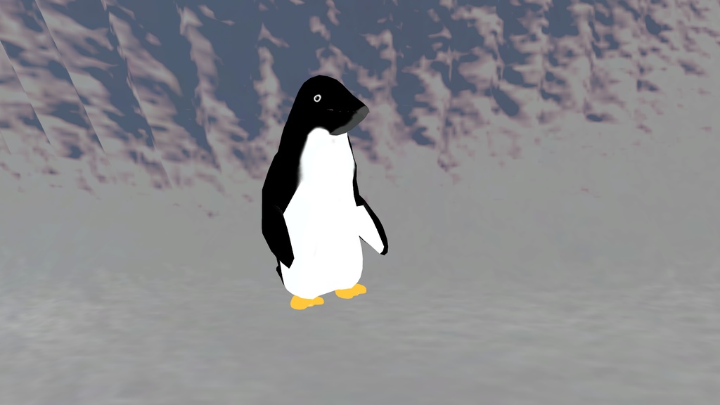 【VRChat想定アバター】アデリーペンギンさんVer1.1
