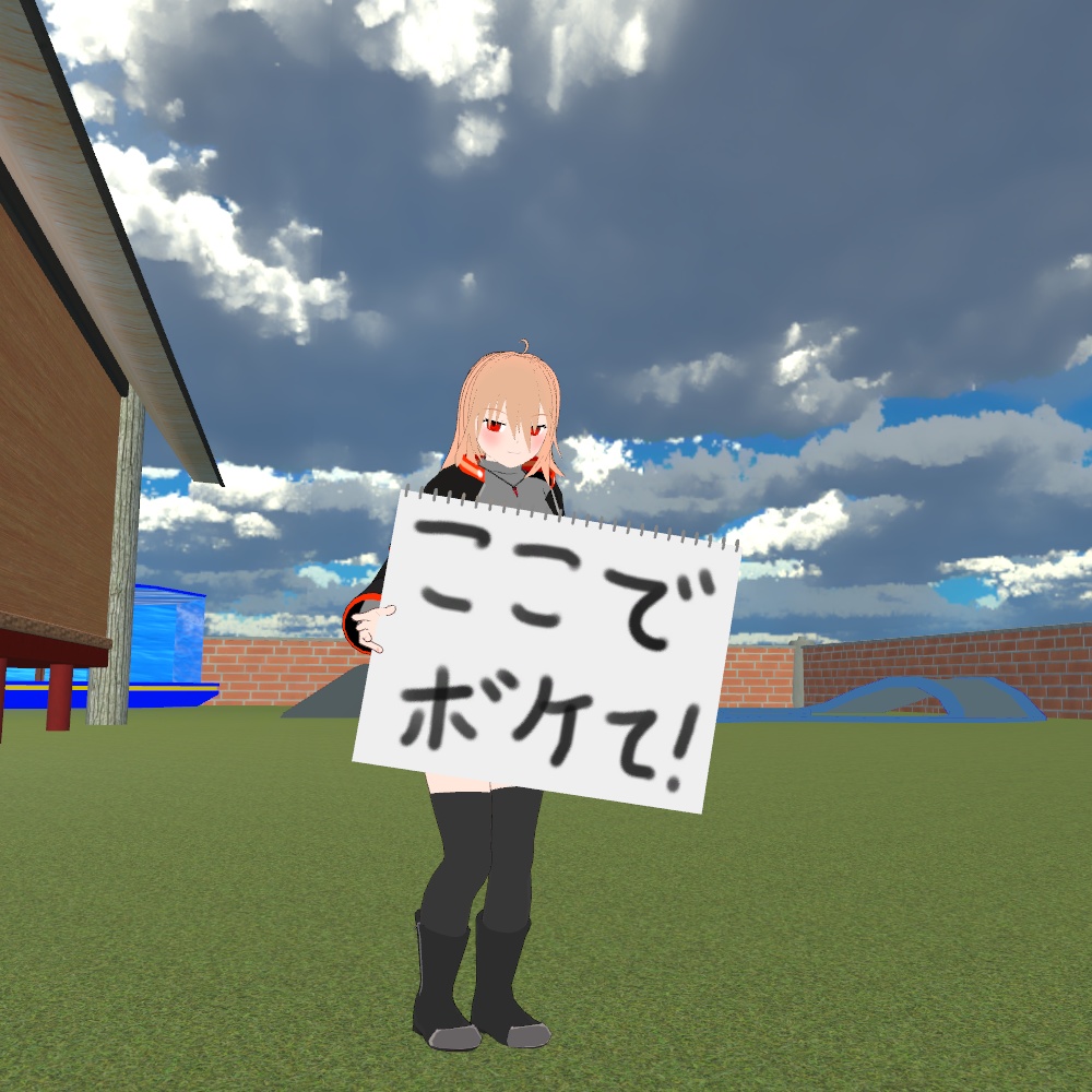 【VRC想定3Dモデル】PBで伸びる!スケブカンペ