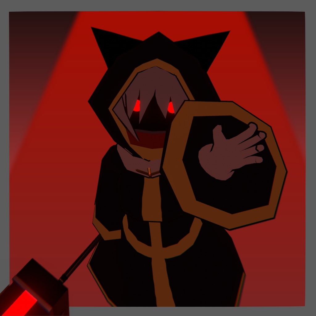 【VRC想定アバター】怪異系シスターさんエノアノVer1.1【PB対応】