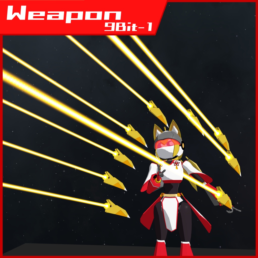 オリジナル3Dモデル「V-Mech/KO-YAN」Ver1.0【VRChat想定】