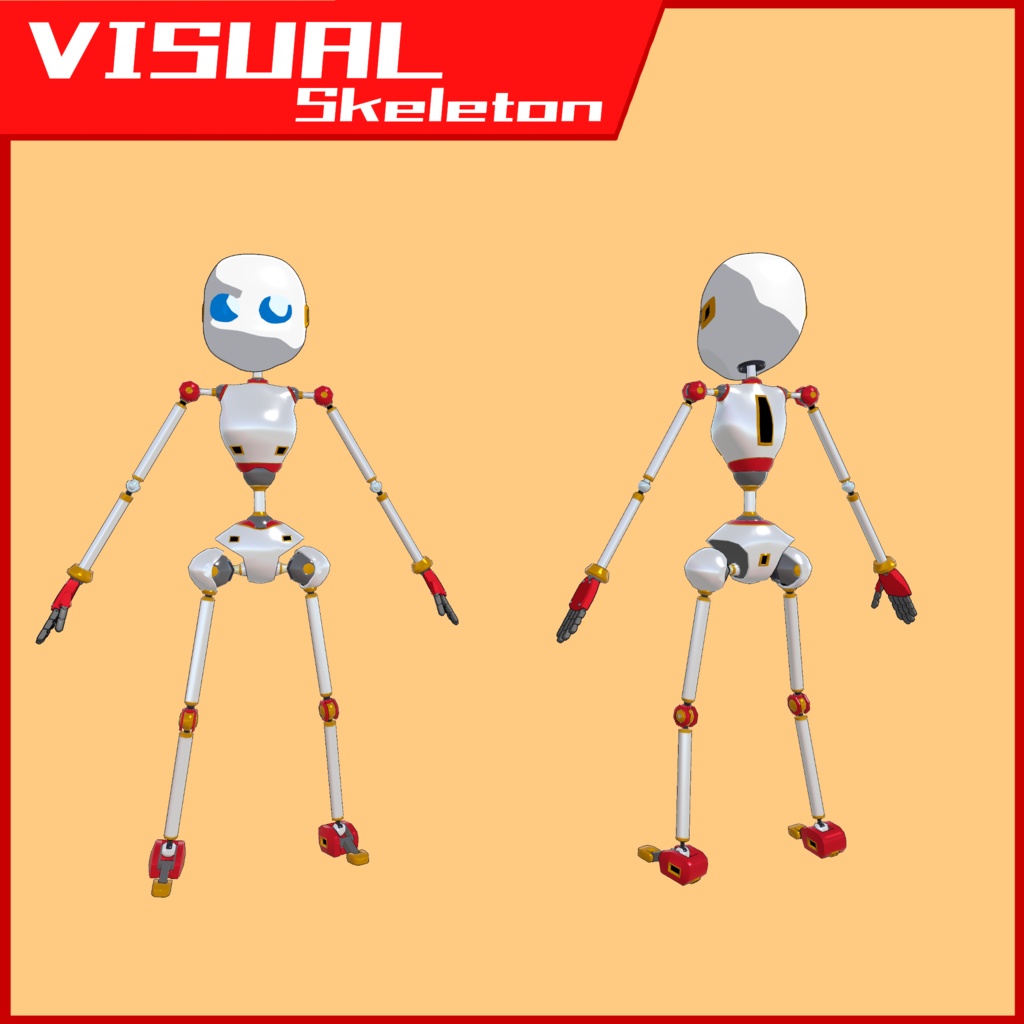 オリジナル3Dモデル「V-Mech/KO-YAN」Ver1.0【VRChat想定】