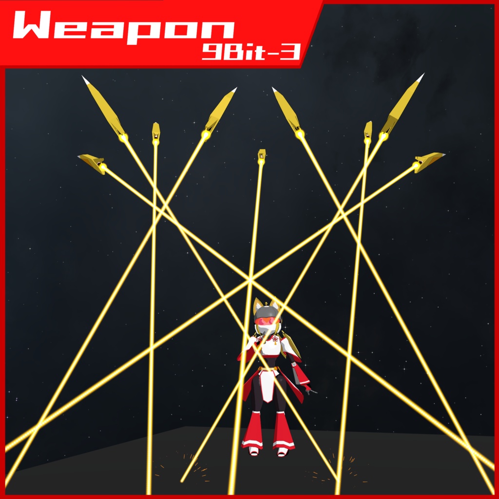 オリジナル3Dモデル「V-Mech/KO-YAN」Ver1.0【VRChat想定】