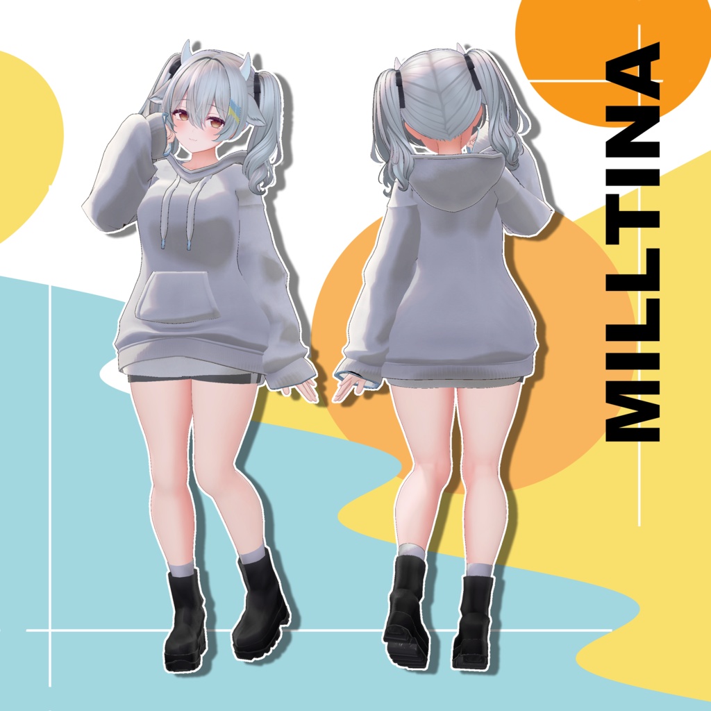 【ギミック付き】バリエーション5種!!えんかずパーカー【16アバター対応】