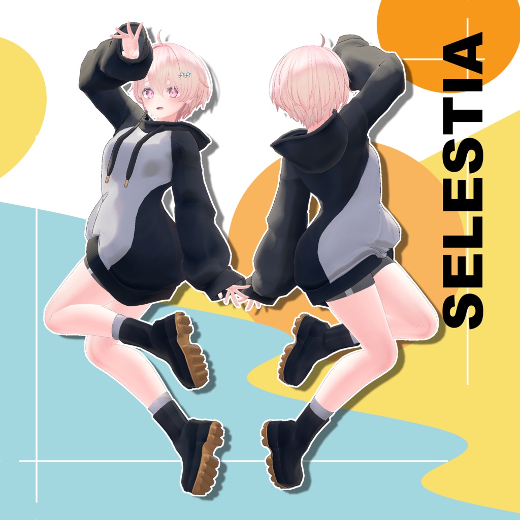 【ギミック付き】バリエーション5種!!えんかずパーカー【16アバター対応】