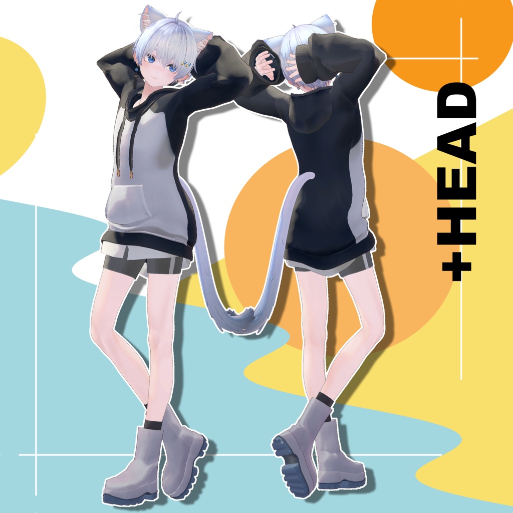 【ギミック付き】バリエーション5種!!えんかずパーカー【16アバター対応】