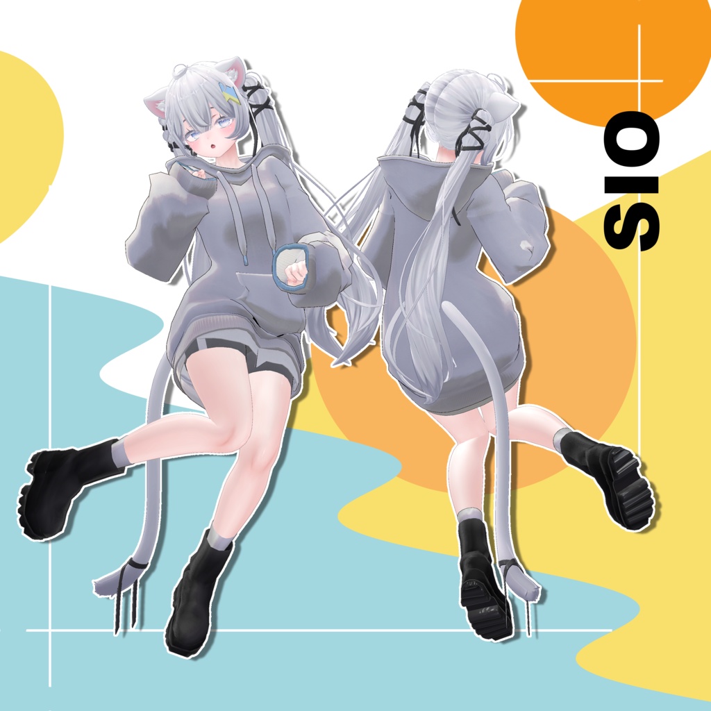 【ギミック付き】バリエーション5種!!えんかずパーカー【16アバター対応】