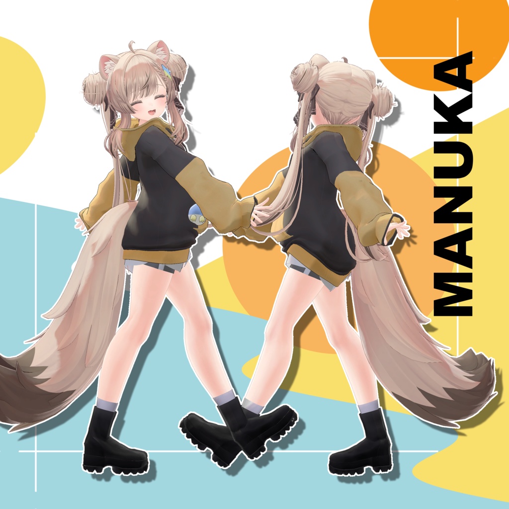 【ギミック付き】バリエーション5種!!えんかずパーカー【16アバター対応】