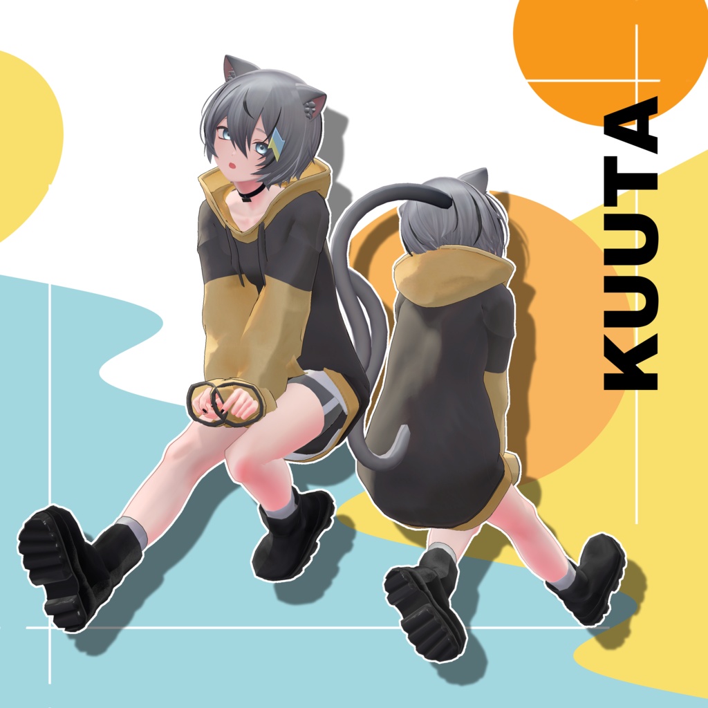 【ギミック付き】バリエーション5種!!えんかずパーカー【16アバター対応】