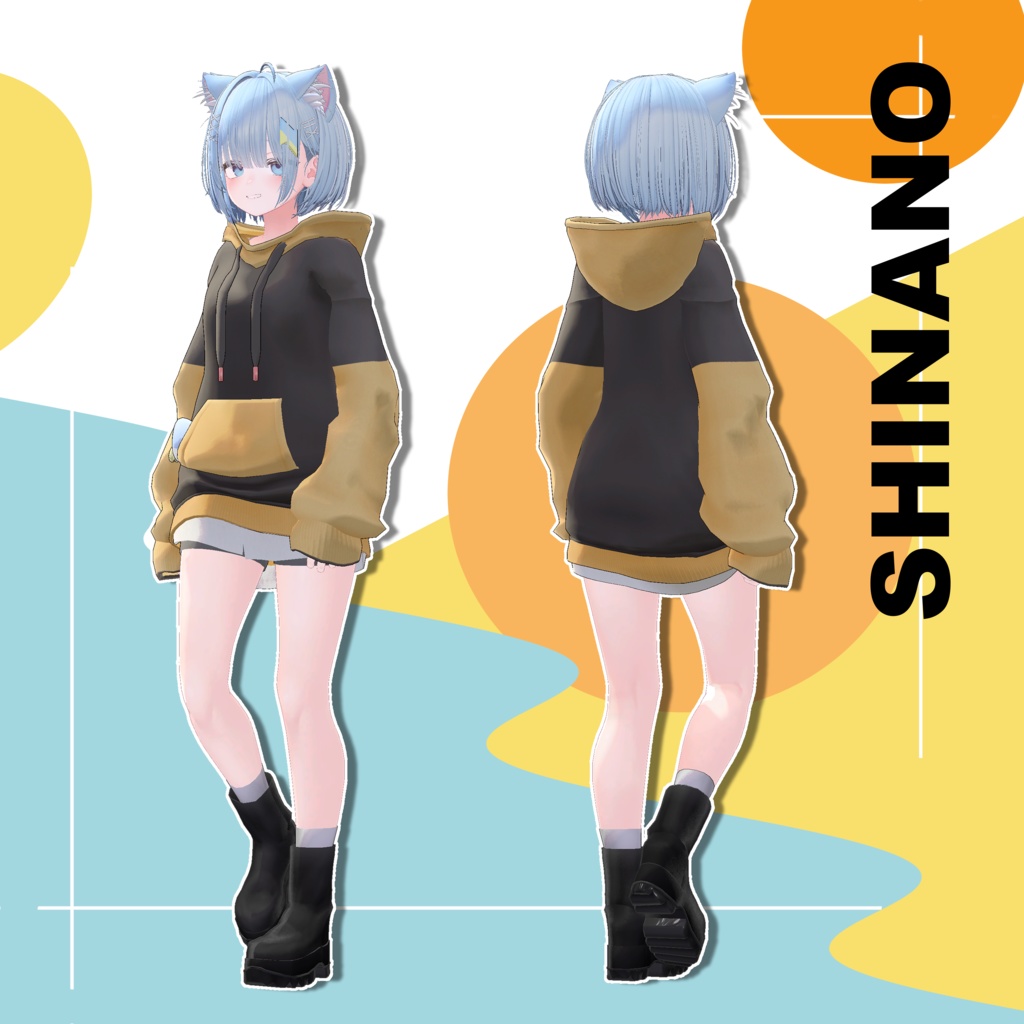 【ギミック付き】バリエーション5種!!えんかずパーカー【16アバター対応】