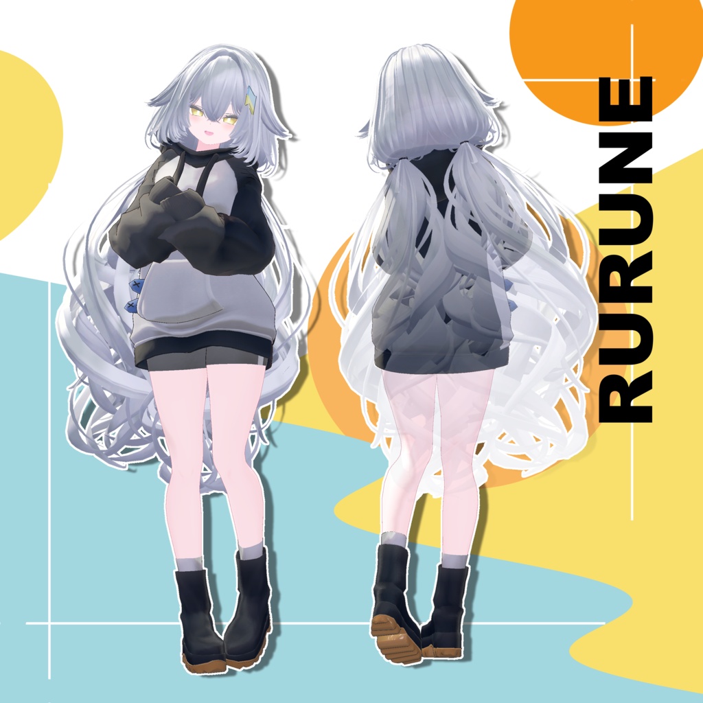 【ギミック付き】バリエーション5種!!えんかずパーカー【16アバター対応】