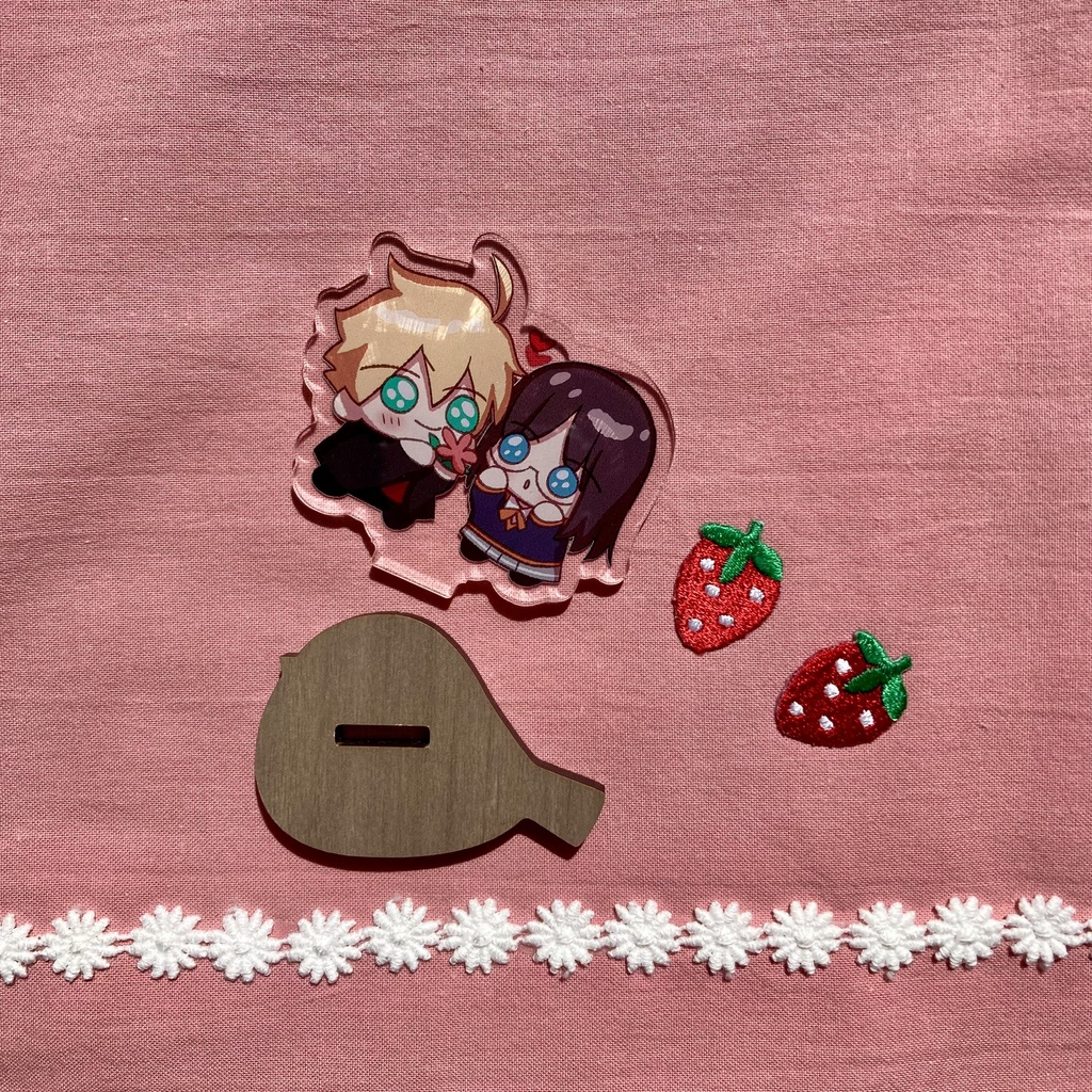 両面印刷アクリルスタンド