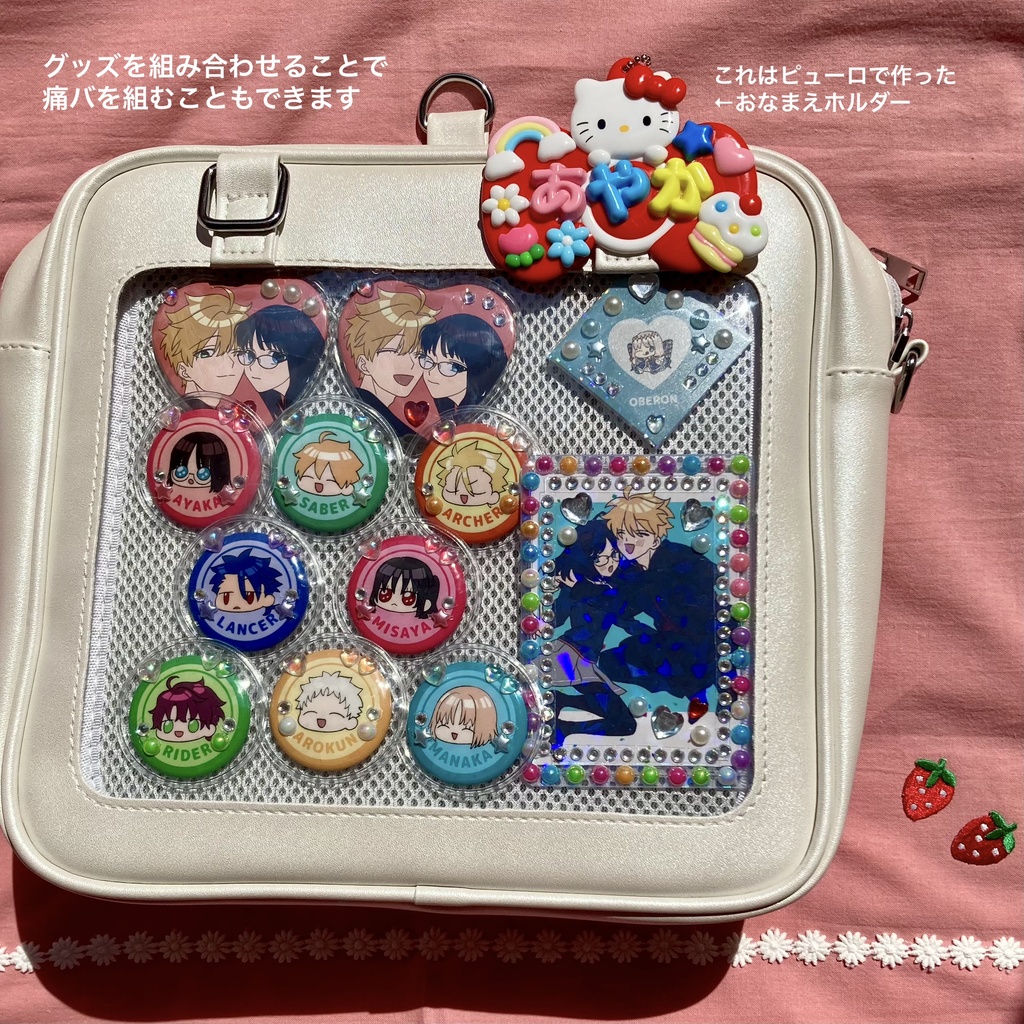 缶バッジ(まる・ハート)