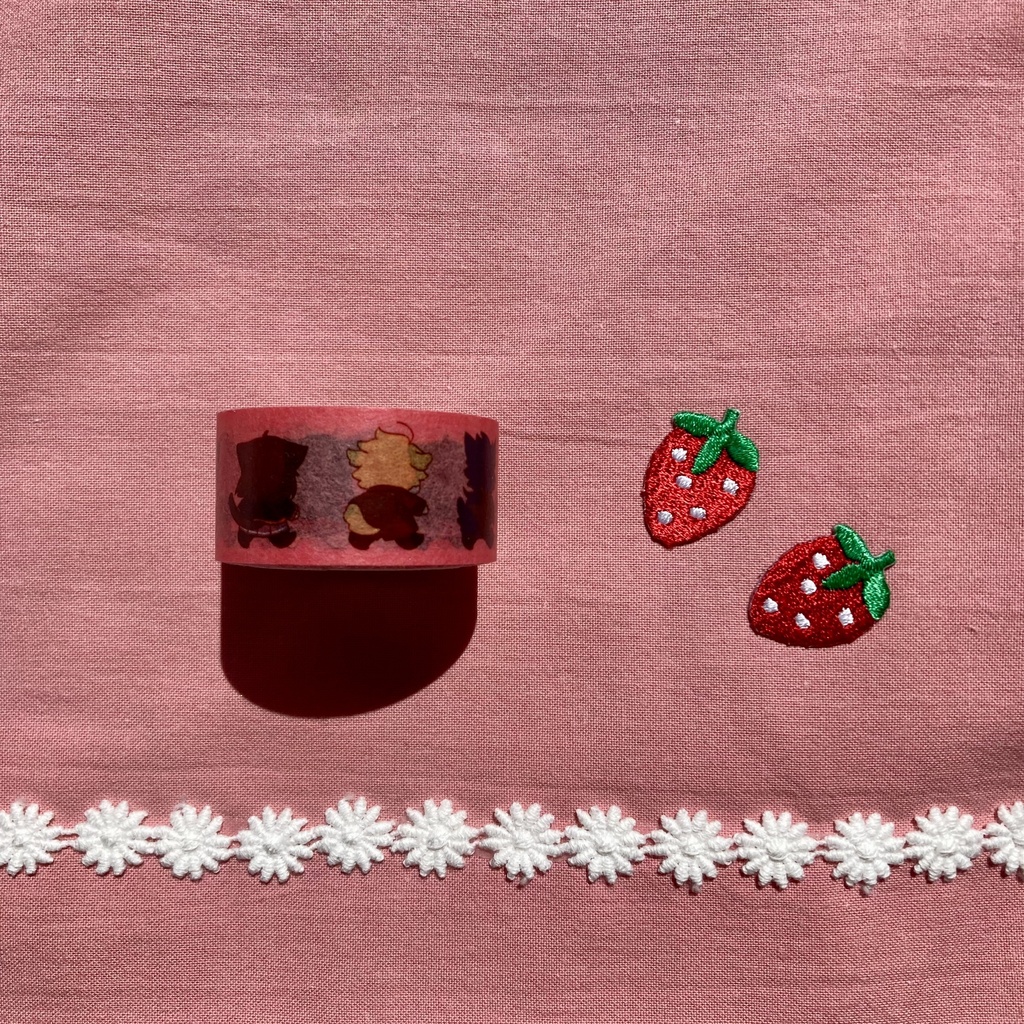 マスキングテープ(わんにゃん柄)