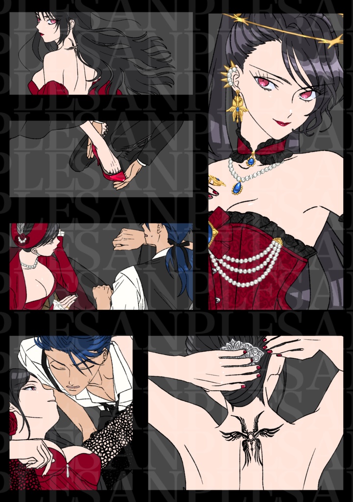 玲瓏館美沙夜お着替えイラスト本『CARDNAL』