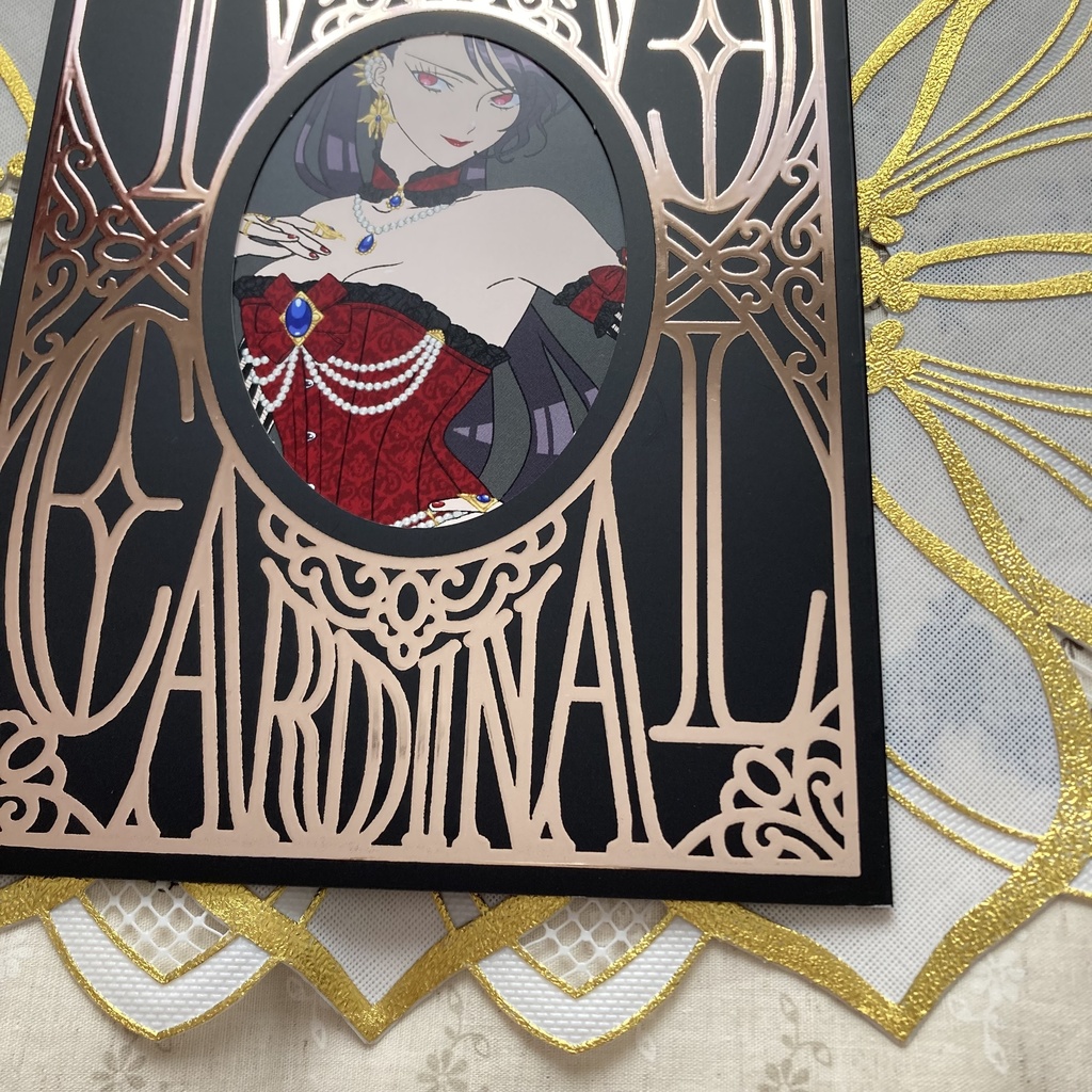 玲瓏館美沙夜お着替えイラスト本『CARDNAL』