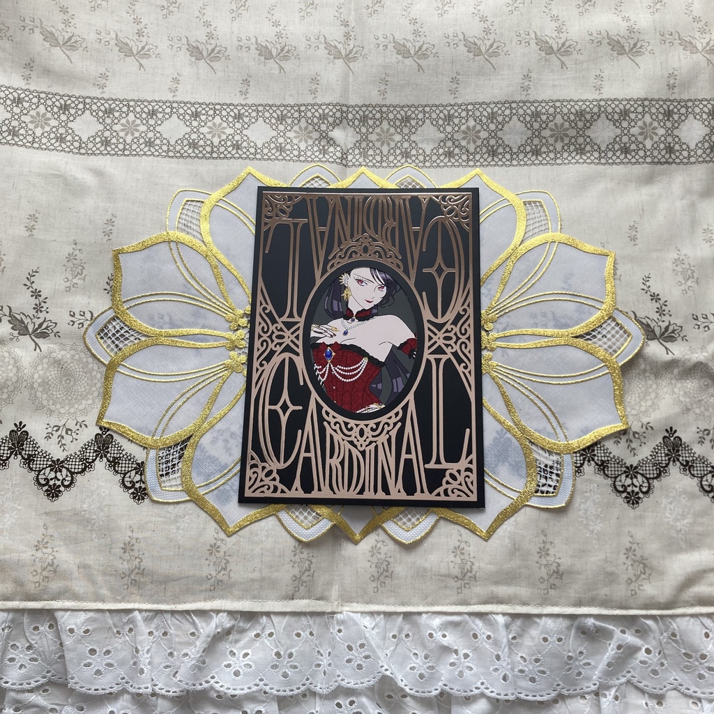玲瓏館美沙夜お着替えイラスト本『CARDNAL』