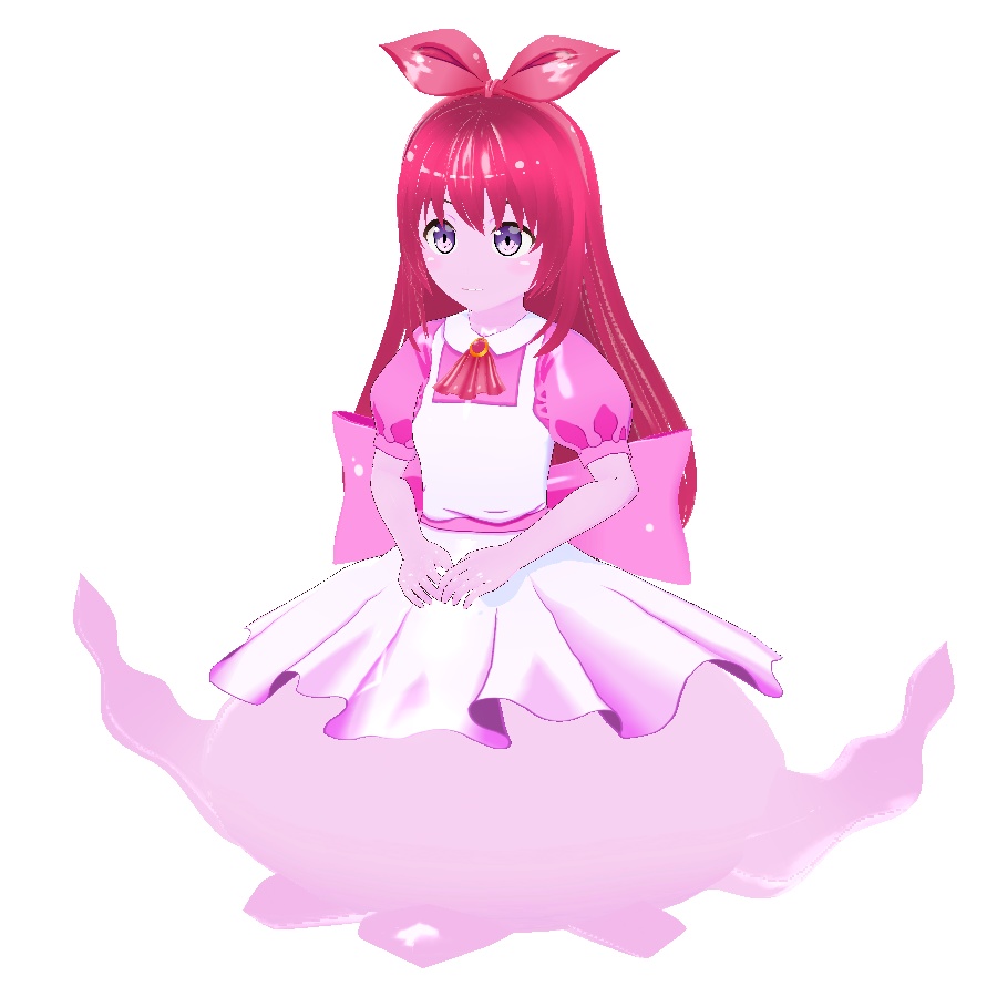 【VRM】ぷにこ【3Dモデル】