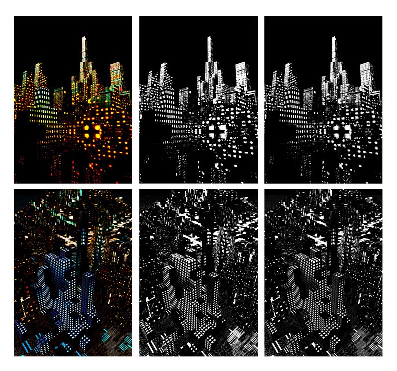 メガロポリスの夜景