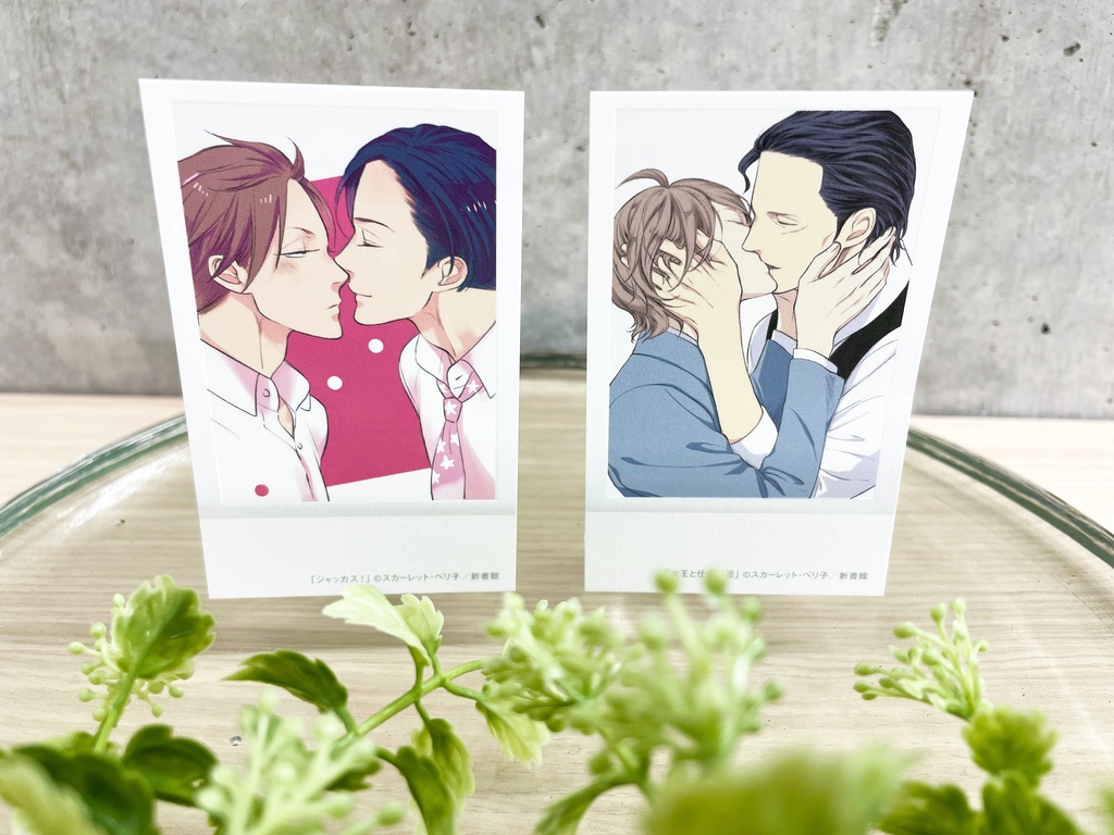 スカーレット・ベリ子15thアニバーサリー・カフェ×STELLAMAP Cafe チェキ風カード コンプリートセット(8枚入り)