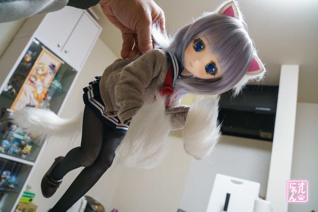 にゃんこセット　白　40cm用